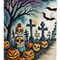 Edge Collections - 11 1/4" X 15 1/2" - Multicolor - Garden Day Of The Dead Halloween Garden Flag - 1 Piece